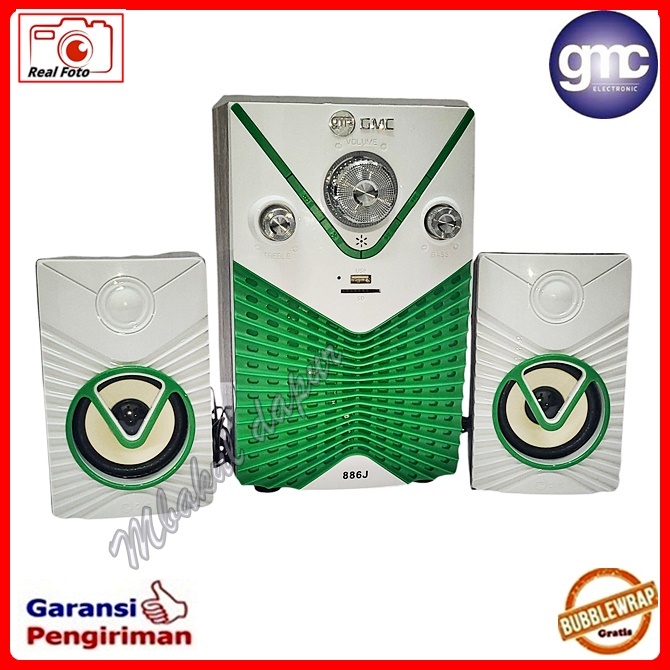 Speaker Aktif Speaker Multi Media Salon Aktif Bluetooth Gmc RMS 60 Watt SNI Bergaransi