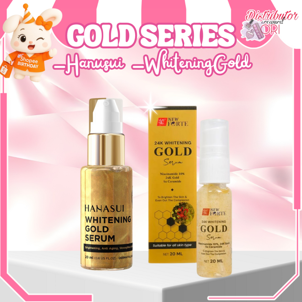 [BPOM] SERUM GOLD SYB ORIGINAL/ SERUM GOLD HANASUI ORIGINAL