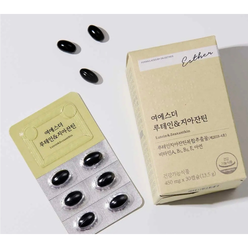 Esther Formula Lutein & Zeaxanthin 30 pcs
