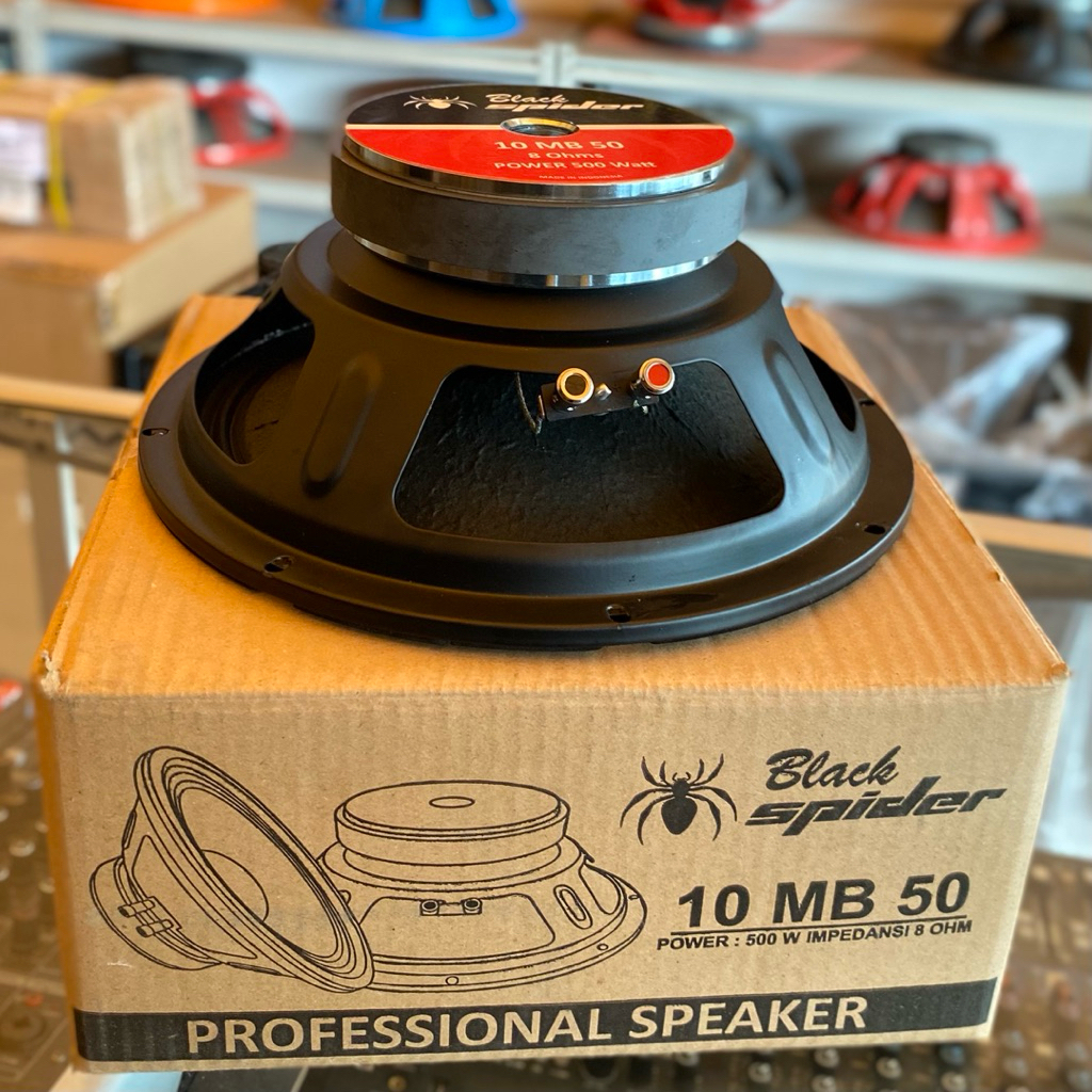 Speaker 10 inch Black Spider 10MB50 | Speaker Black Spider 10MB50 500 watt