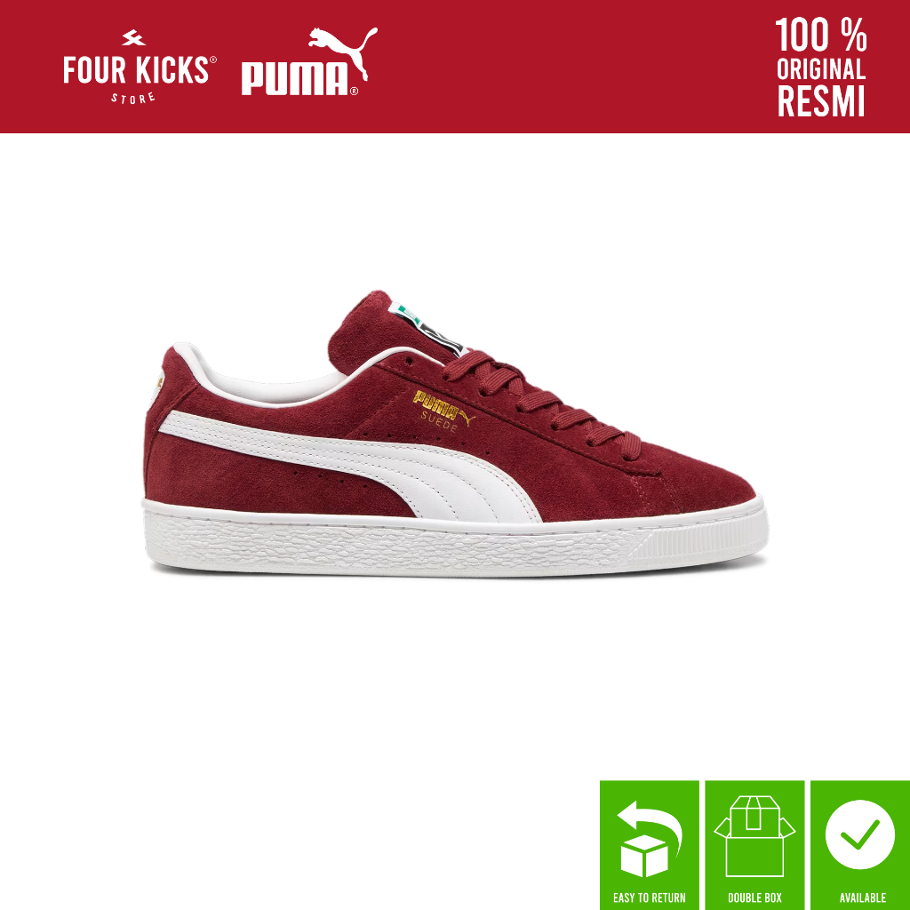 Puma Suede Classic Team Regal Red Unisex - 100% ORIGINAL RESMI