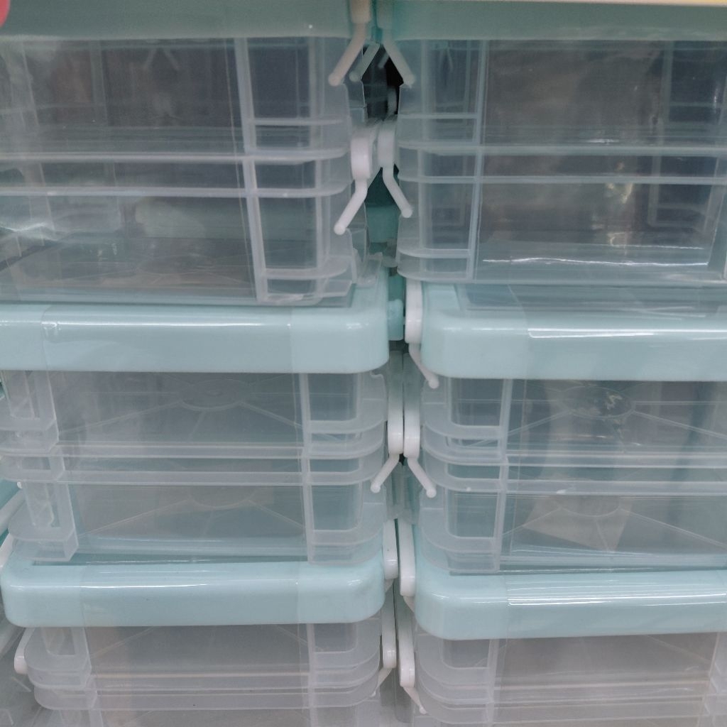 Storage box mr diy 2 susun