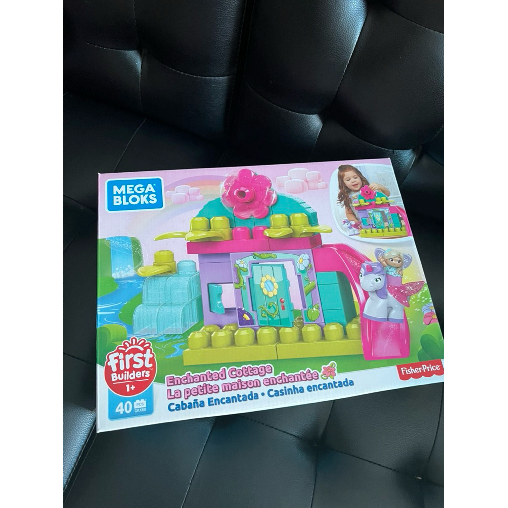 [ PRELOVED ] Fisher Price Mega Bloks First Builders Lil' Fairies Enchanted Cottage