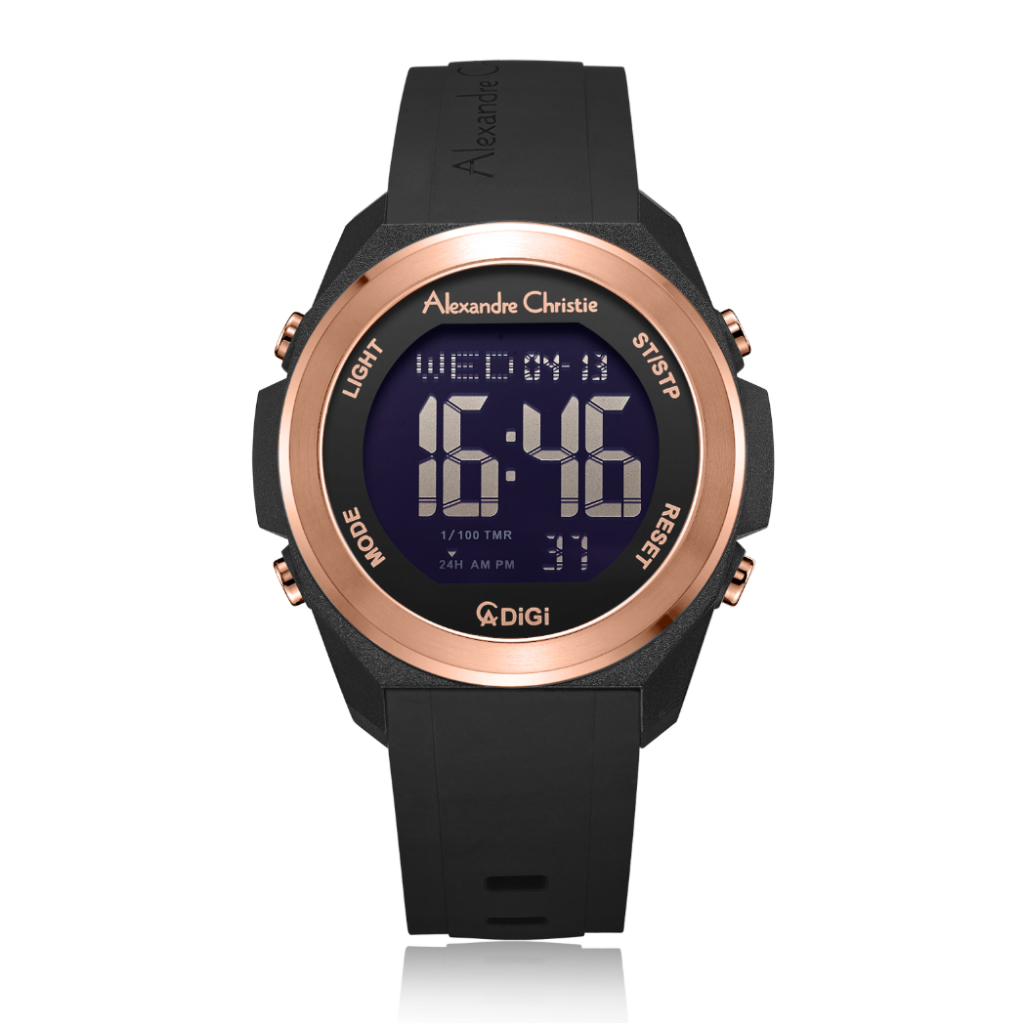 Alexandre Christie ACF9342 MHRRGBA Jam Tangan Digital