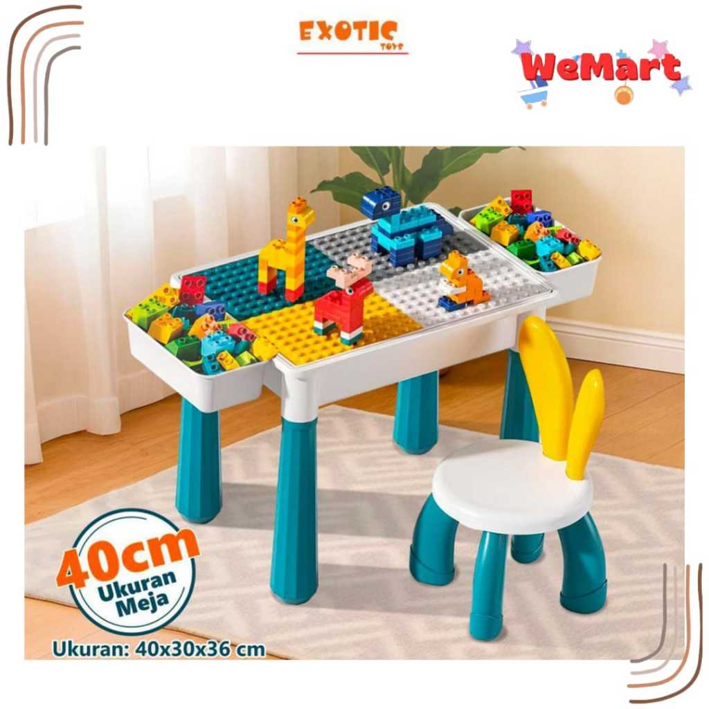 ET 9881 ET 9882 ET 9883 ET 9884 SB 988 EXOTIC BABY AND KIDS MULTIFUNCTIONAL TABLE // Meja Multifungs