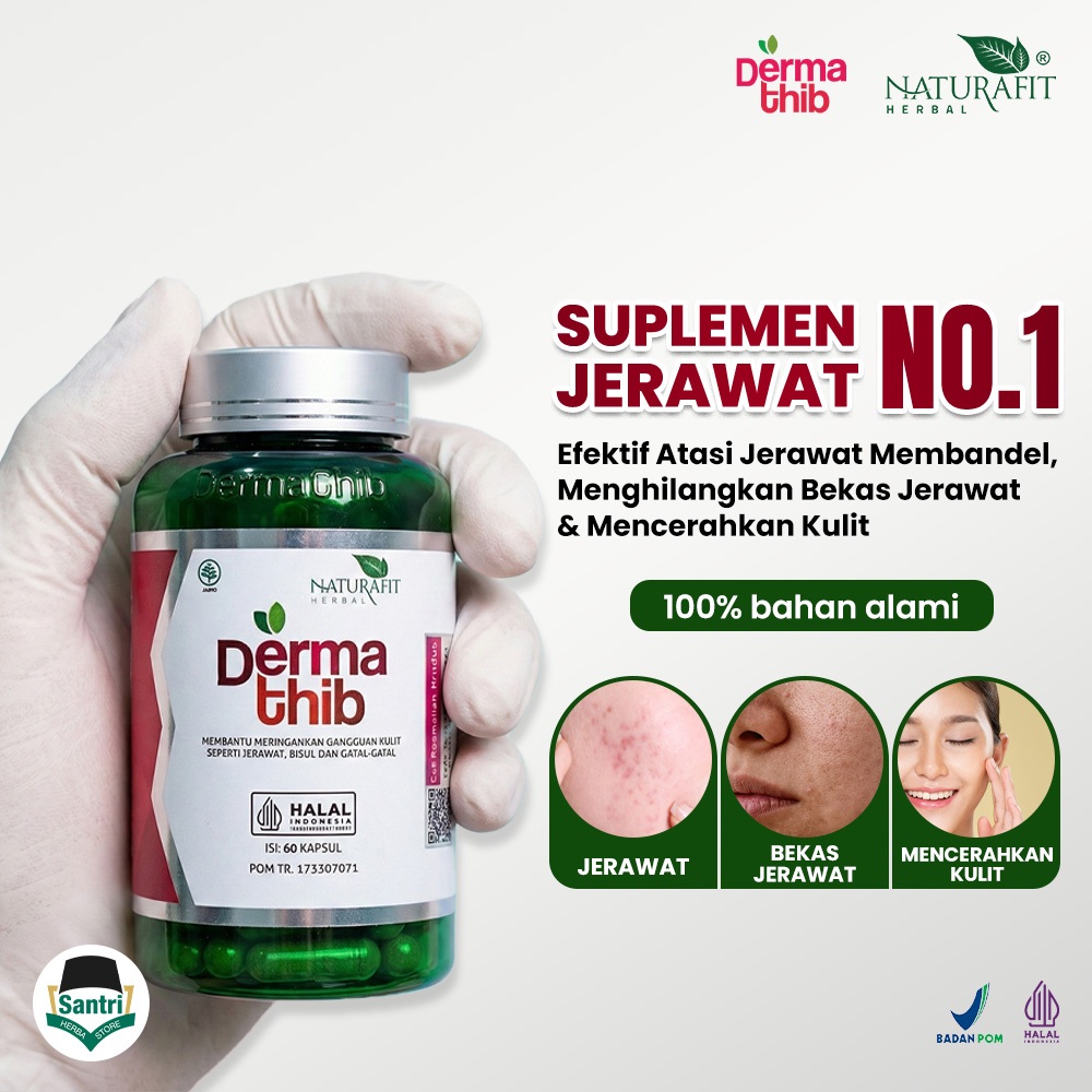 Perawatan Kecantikan Kapsul DERMATHIB Obat Perawatan Kulit Dari Dalam Atasi Kulit Gatal Berjerawat