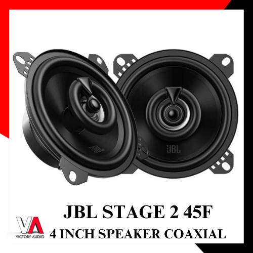 Speaker Coaxial 4 Inch JBL Stage 2 45F Midbass Built-in Tweeter Original - Harga Sepasang