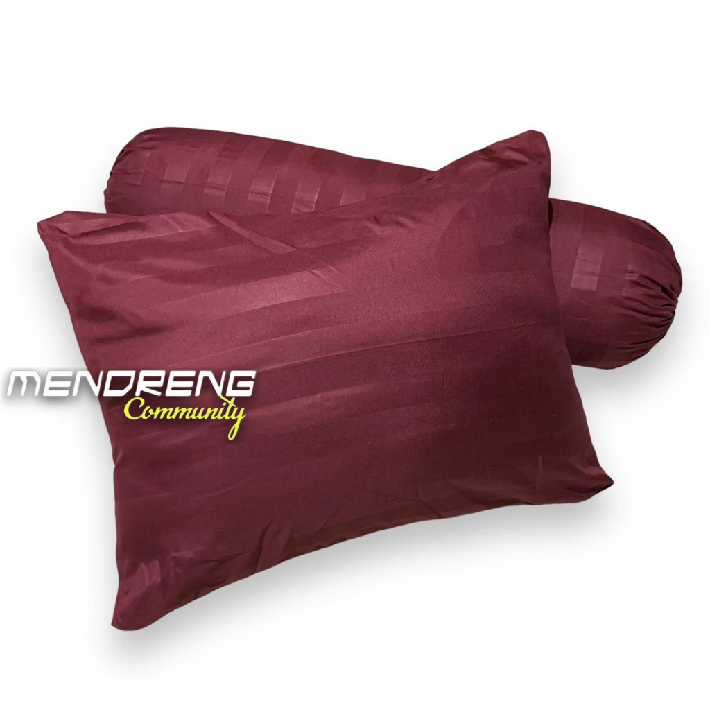 Sarung Bantal Guling Polos 1 Set Ukuran Besar