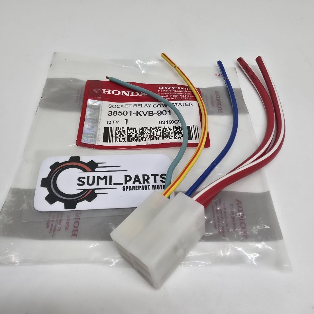 SOKET SOCKET SWITCH STATER BENDIT STATER KHARISMA MIO BEAT VARIO KABEL TEBAL