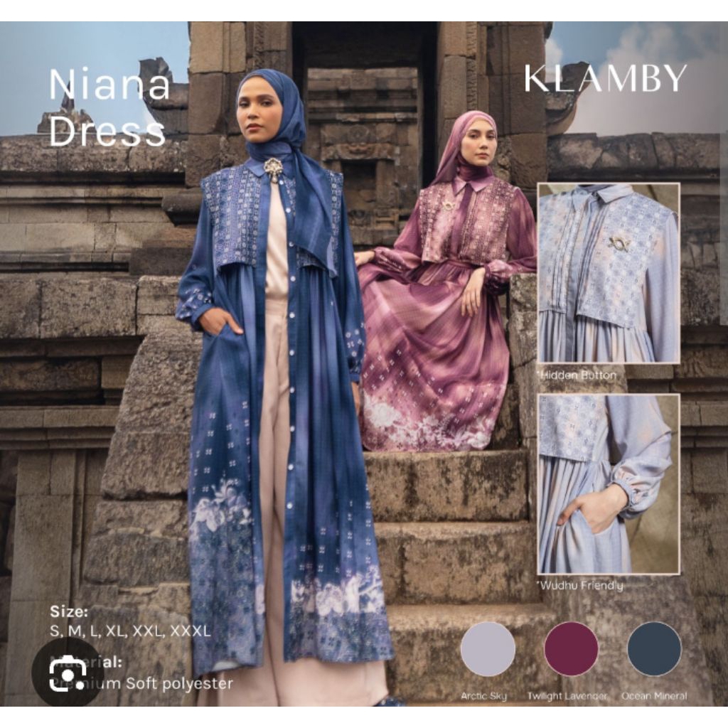 NIANA DRESS WEARING KLAMBY SALE NEW