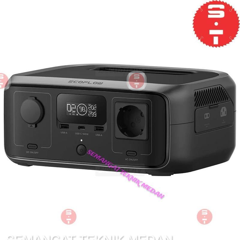 ECOFLOW RIVER 3 CHARGING PORTABLE POWER STATION TENAGA SURYA 300W 245Wh RIVER3 RIVER 3 ECOFLOW UPS