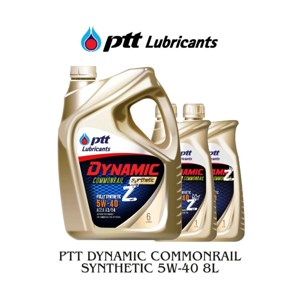 PTT Dynamic Commonrail Synthetic 5W-40 8lt