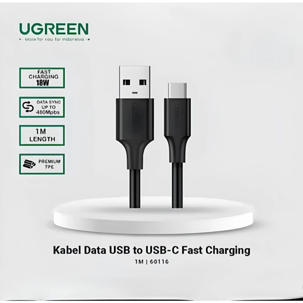 KABEL DATA UGREEN TYPE-C | TERLARIS