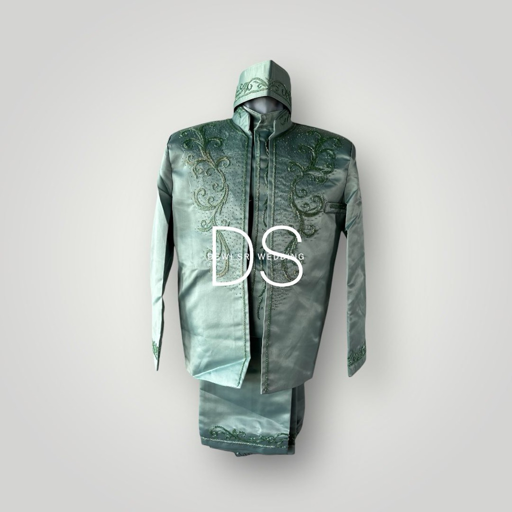 basofi pengantin hijau wardah