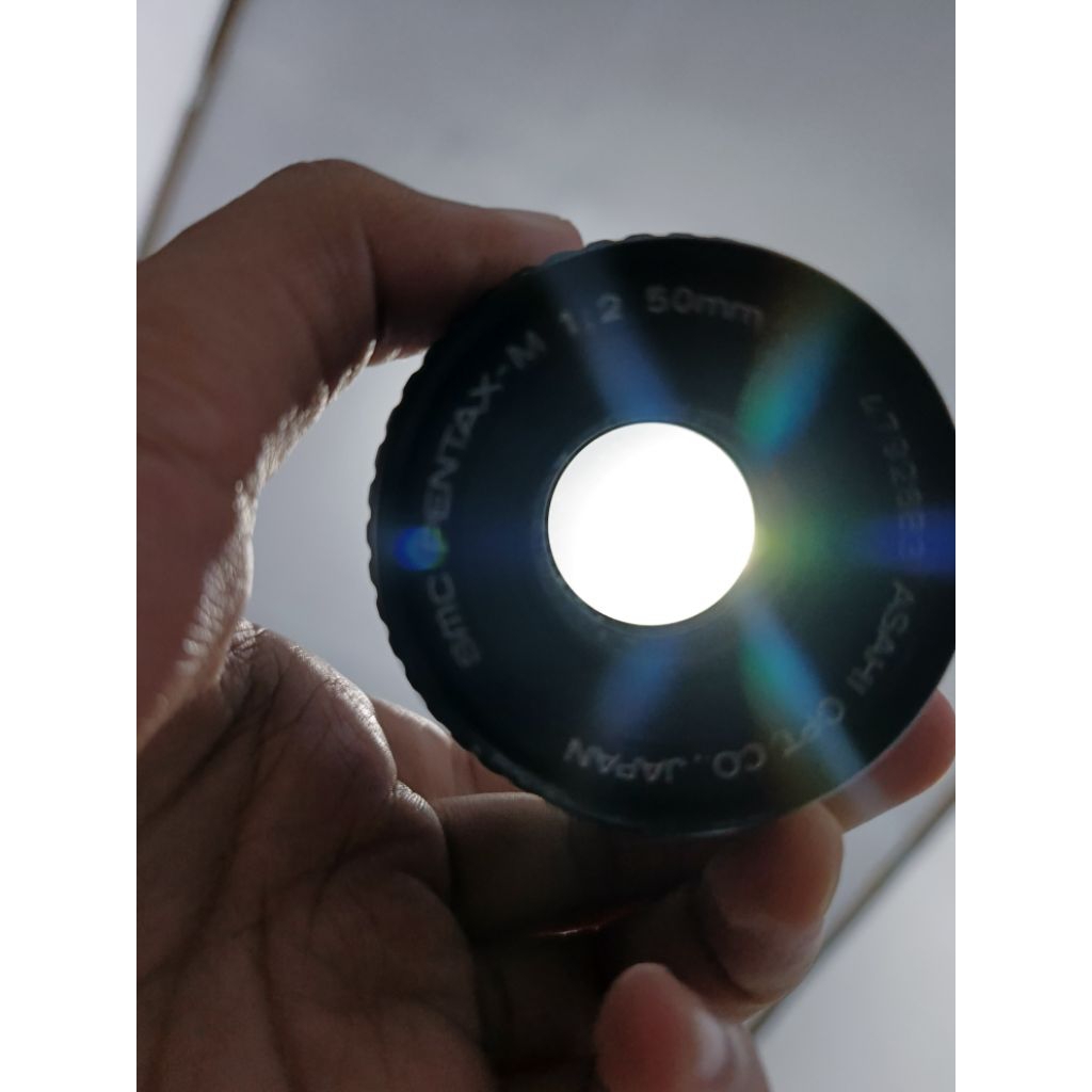 lensa smc pentax M 50mm f2