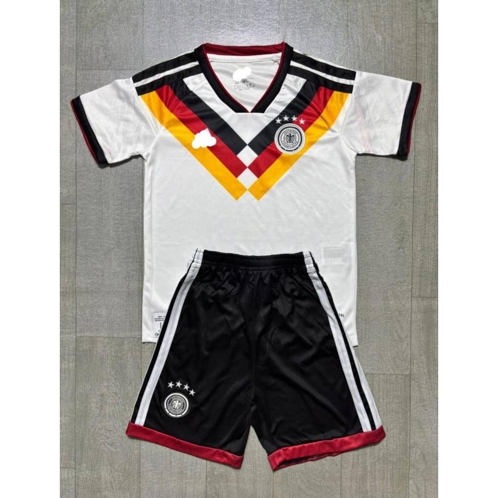 Stelan Setelan Jersey Kaos Baju Sepak Bola Timnas Tim Nasional Jerman German Germany Deutsch Home Aw