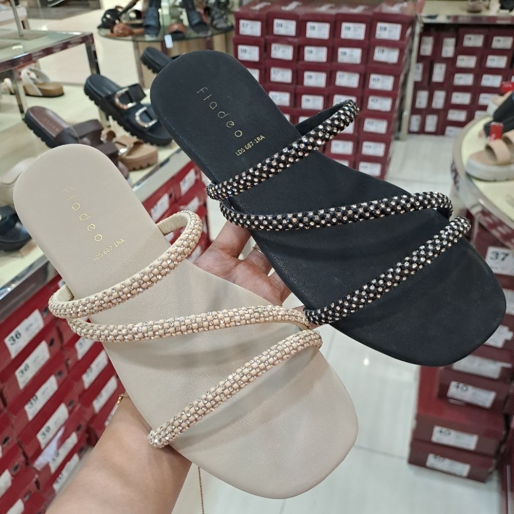 sandal teplek wanita fladeo