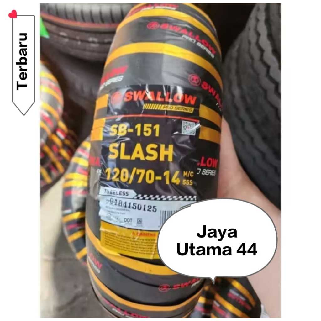 Ban Swallow 120/70-14 Slash SB-151 Tubeless Soft Compound 2025