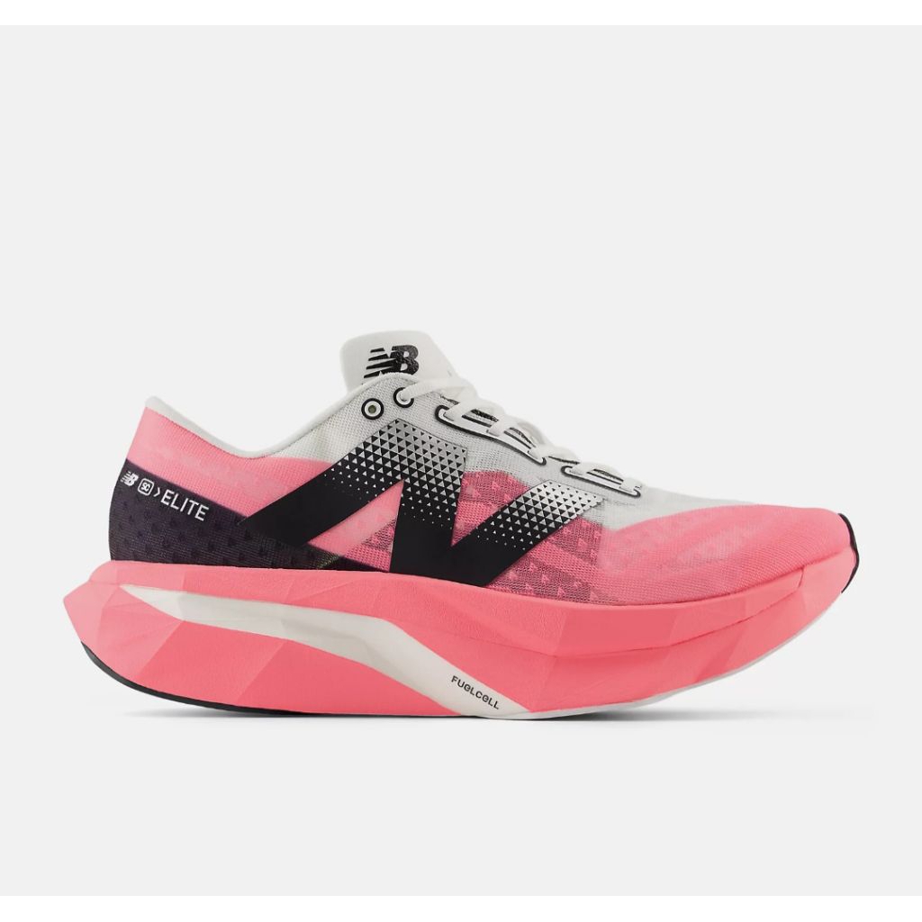 Sepatu Lari / Running Shoes - Nb SuperComp Elite V4 Pink Carbon Plate - Unisex