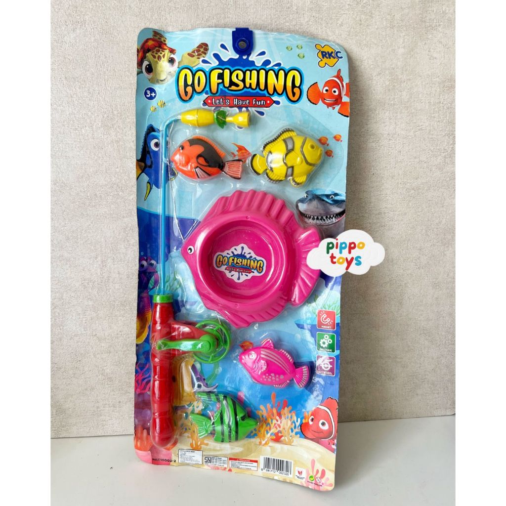 FINDING NEMO MAINAN ANAK | MAINAN PANCING ANAK NEMO | MAINAN MURAH ANAK | ASIK PANCING NEMO