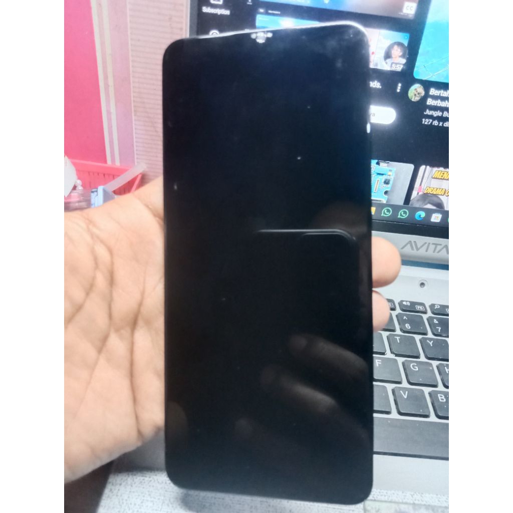 LCD ori copotan oppo a16 /realme c25