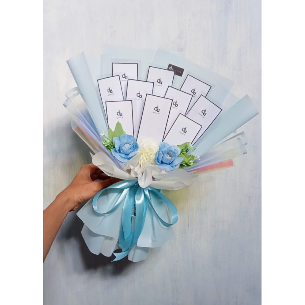 Buket Kosongan Uang | Kerangka Buket Uang 10 Lembar