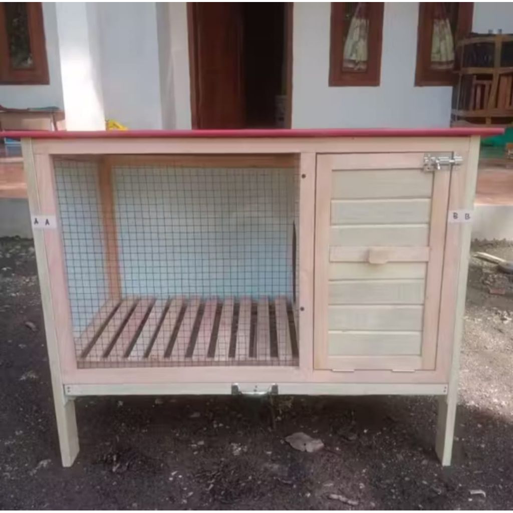 Kandang Kelinci Minimalis / Kandang Hamster Rabbit Cage