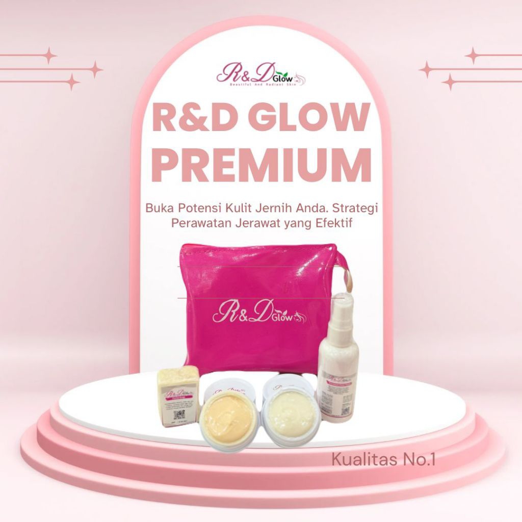 R&D glow skincare 100% Original
