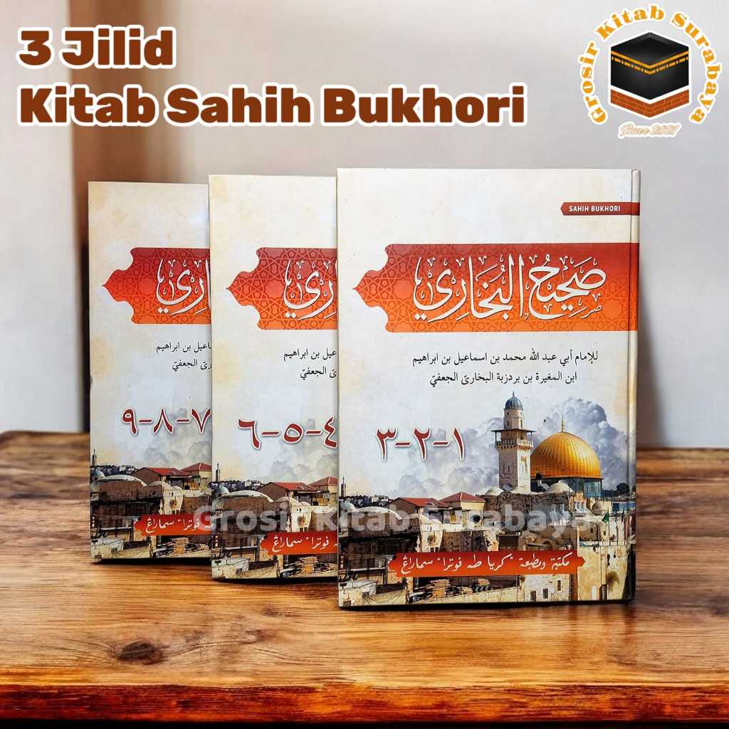 Kitab Sahih Bukhori 3 Jilid Kertas Putih - Toha Putra