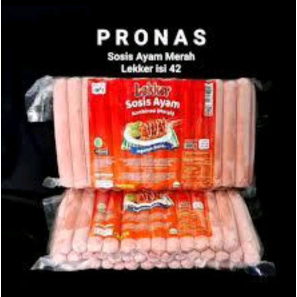 Leker Sosis merah 1kg Frozen food
