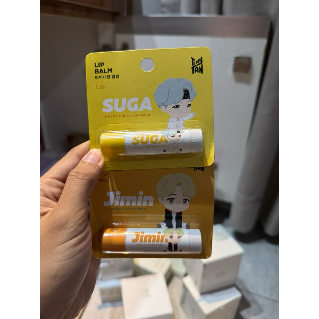 TINYTAN LIPBALM BTS SUGA JIMIN