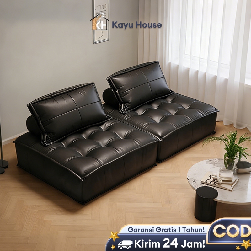 Sofa Ruang Tamu Sofa santai kamar Sofa santai depan TV Cocok untuk Ruang Tamu Kecil di Apartemen