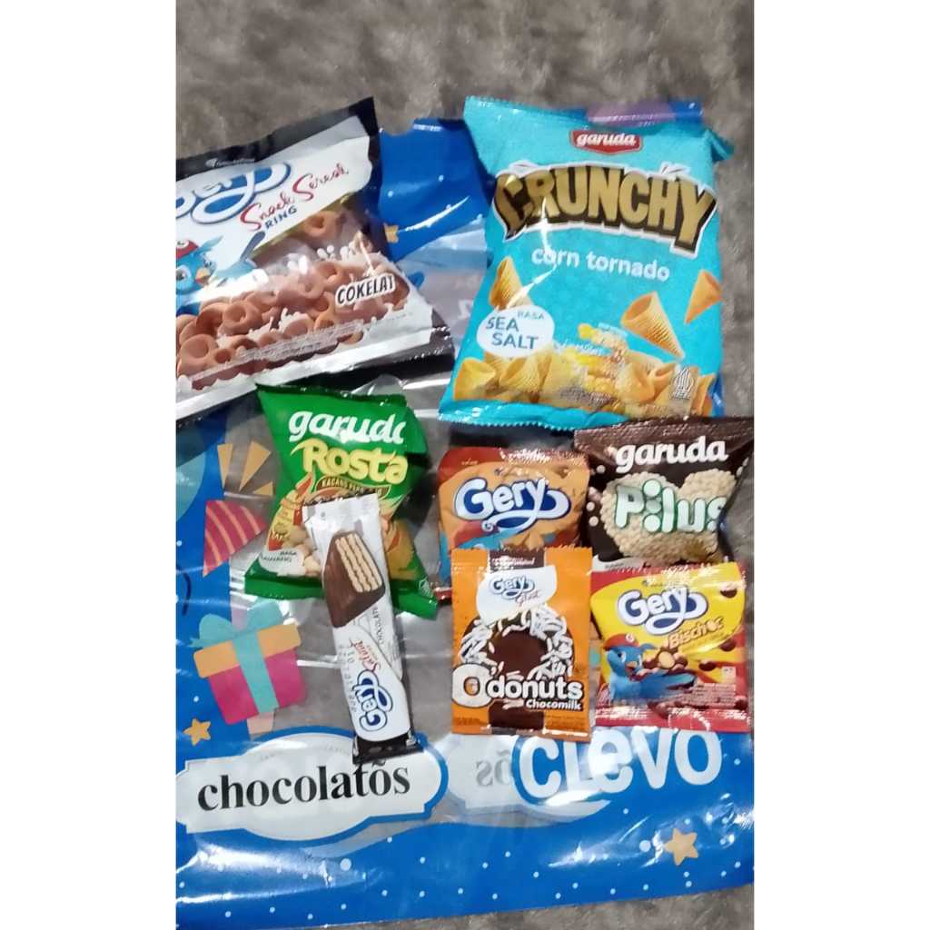 Paket Snack GARUDA FOOD Ulang Tahun Anak Jumbo Murah Meriah SNACK ONLY