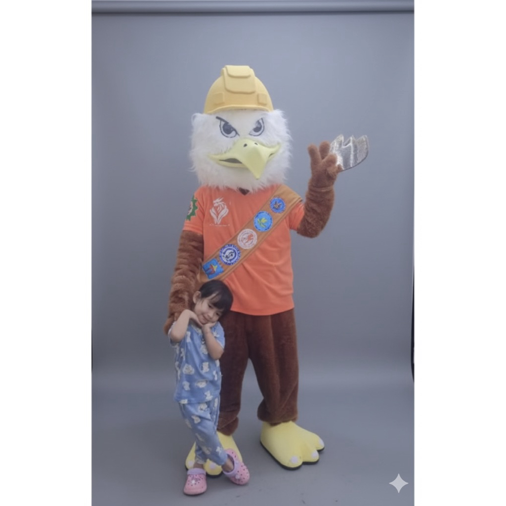 Maskot badut Garuda Request