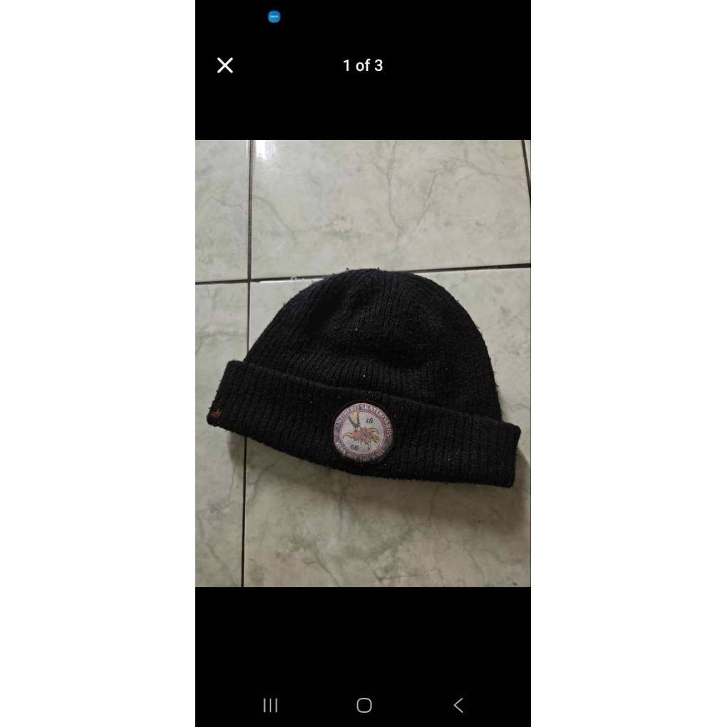 Beanie / Kupluk Vans x AntiHero Skateboards