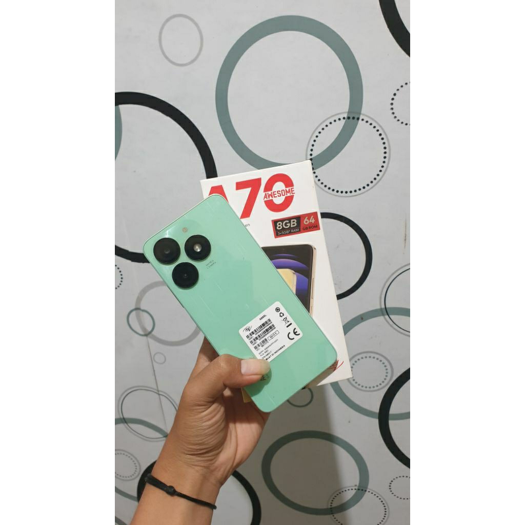 Itel A70 3+3/64 Second Original