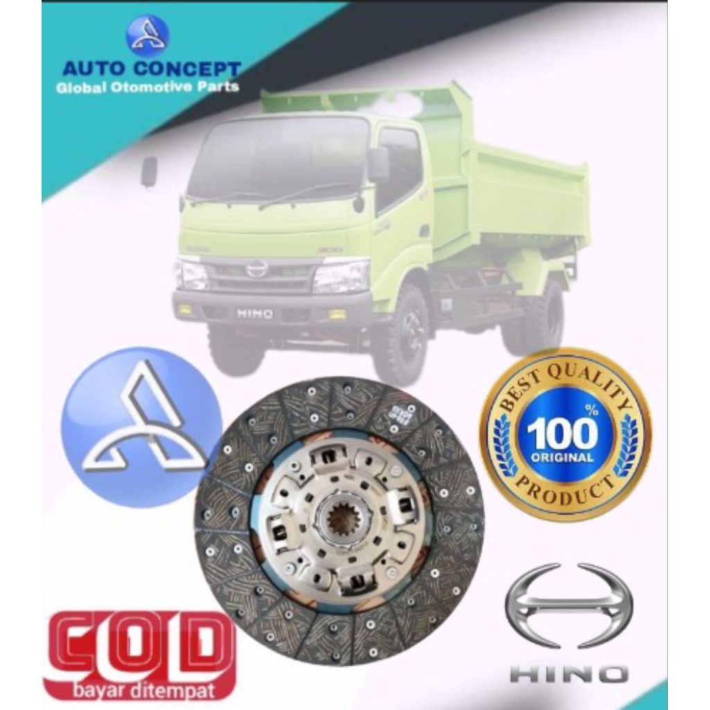 kampas kopling Hino Dutro 125-135
