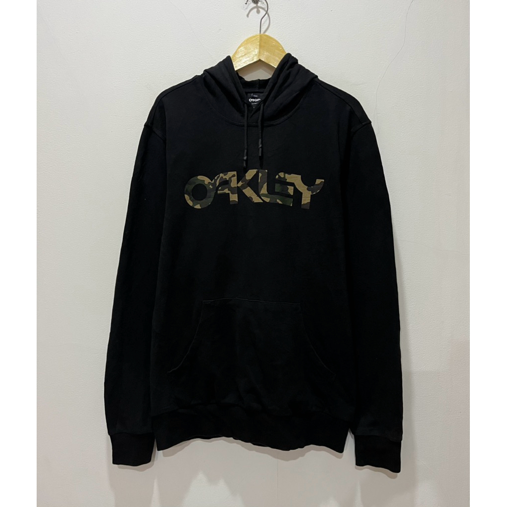 Pullover Hoodie OAKLEY Big Logo Camo Black