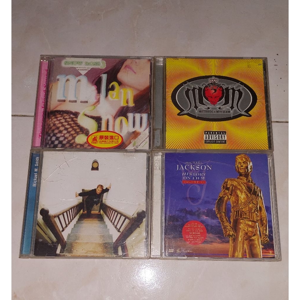 cd & vcd MILAN SNOW / METHODS OF MAYHEM / MICHAEL W. SMITH-This Is Your Time / MICHAEL JACKSON-Histo