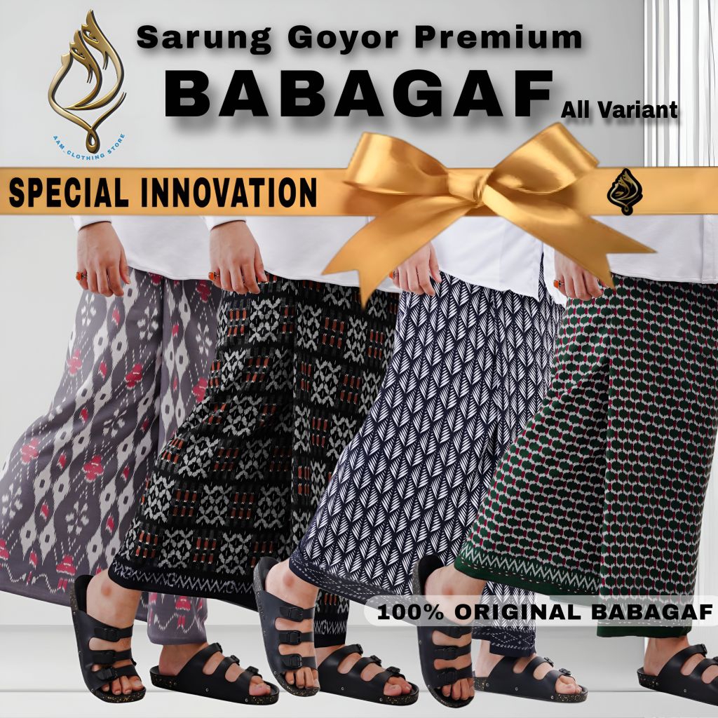 Sarung Goyor BABAGAF| Sarung Goyor Jumbo Premium By BABAGAF || Sarung Goyor Dewasa