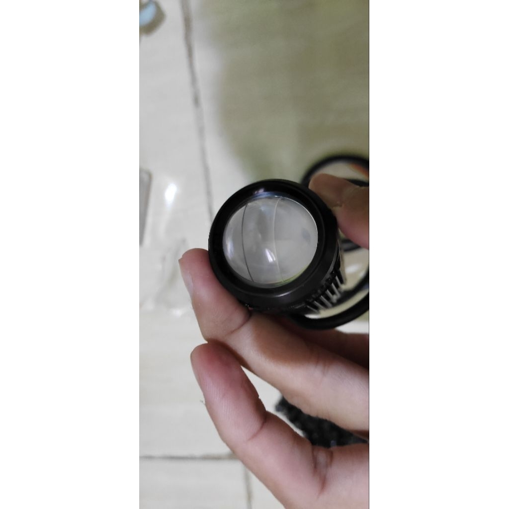 LAMPU D2 MINI LASER IBRIGHT PUTIH KUNING HIGH LOW