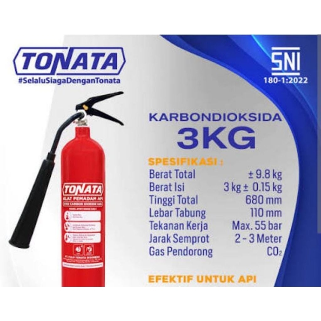 Apar Tonata 3KG SNI CO2