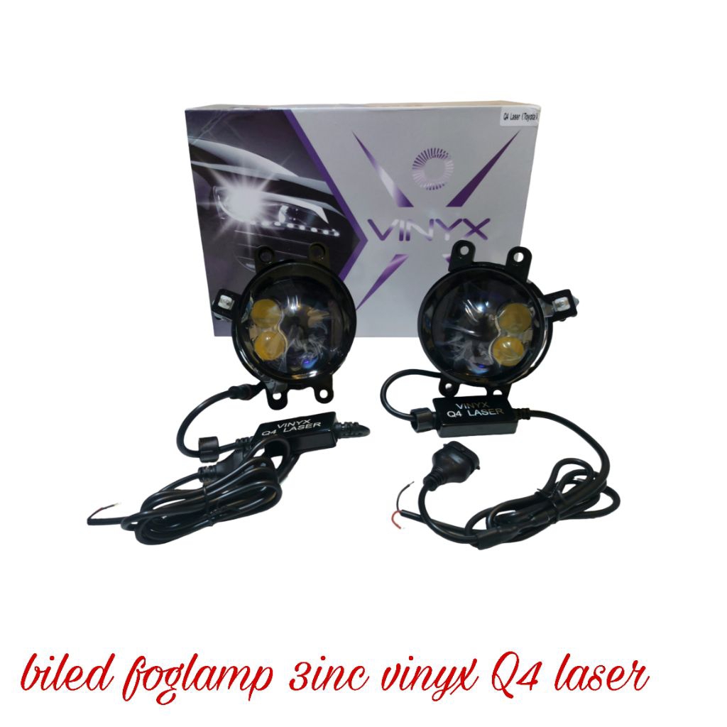 Biled Foglamp 3 Inch Vinyx Q4 Laser