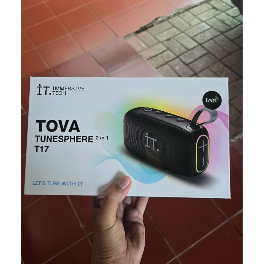 Bluetooth Speaker IT Immersive Tech Tova Tunesphere