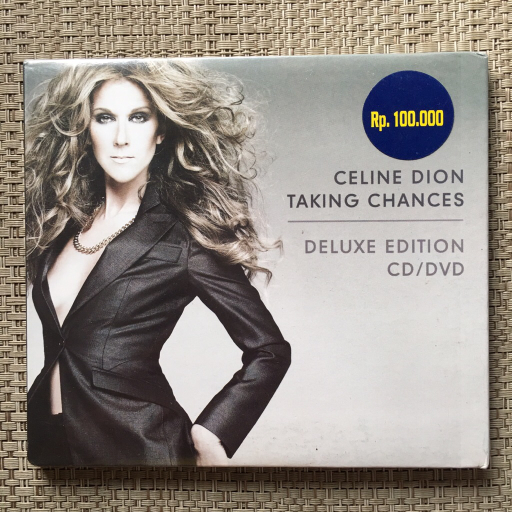 CD + DVD Celine Dion - Taking Chances Deluxe Edition | Segel