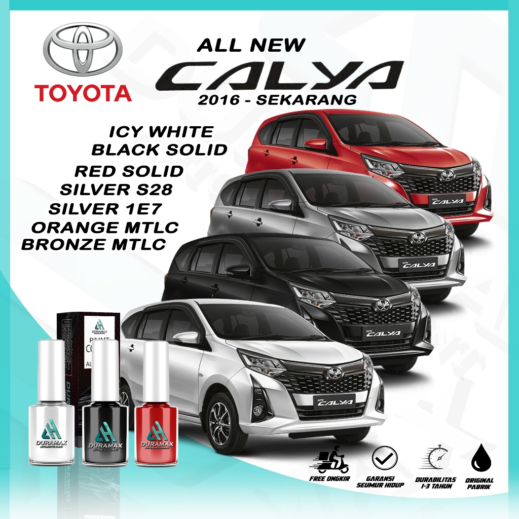 CAT OLES PENGHILANG BARET TOYOTA NEW CALYA - DURAMAX PAINT