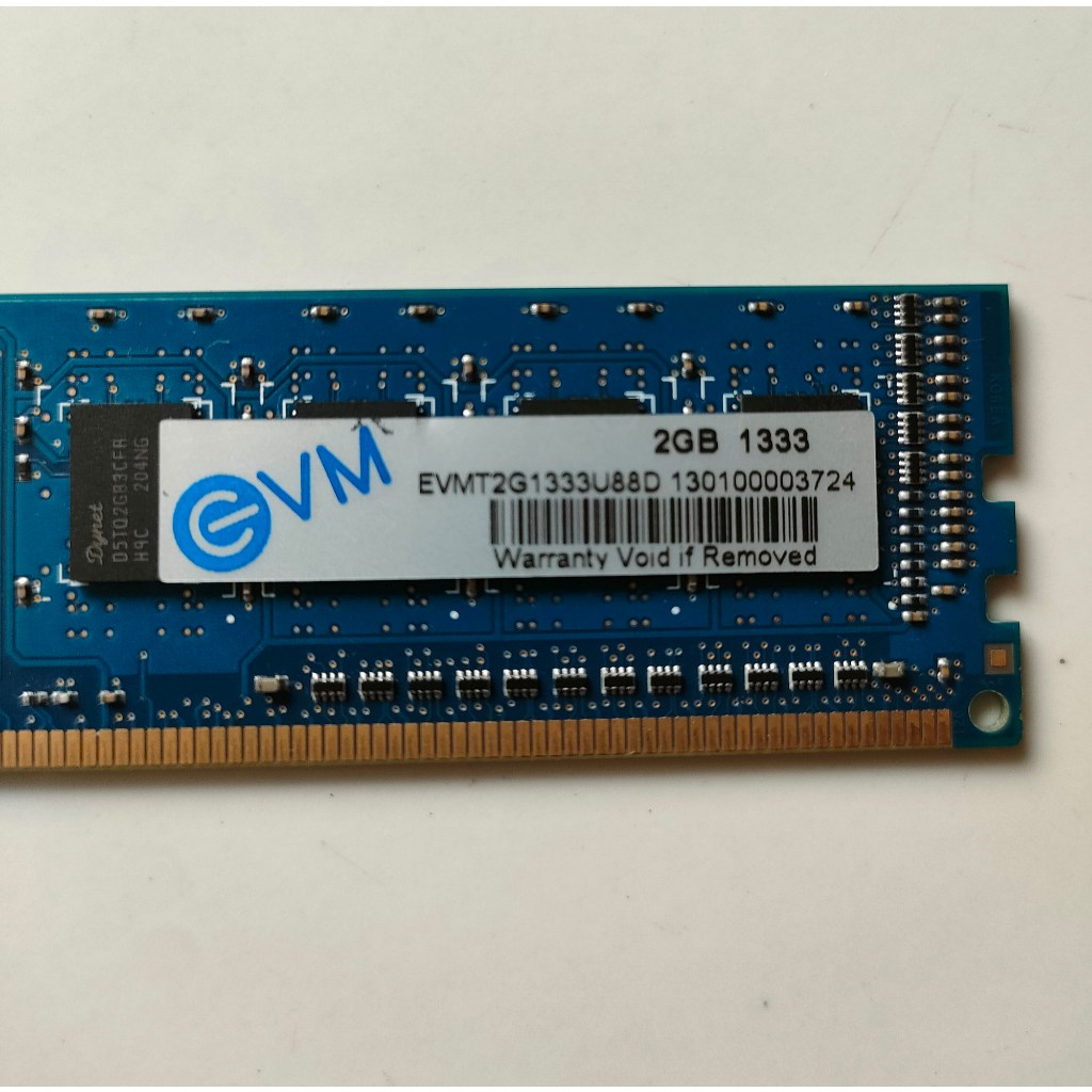 RAM PC LONGDIMM DDR3 2GB PC10600