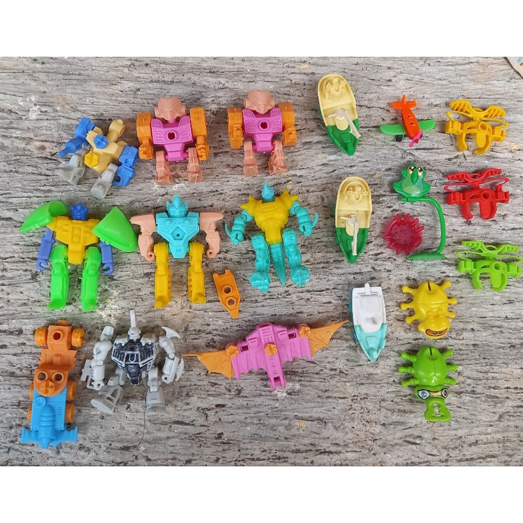 mainan jadul robot lotte