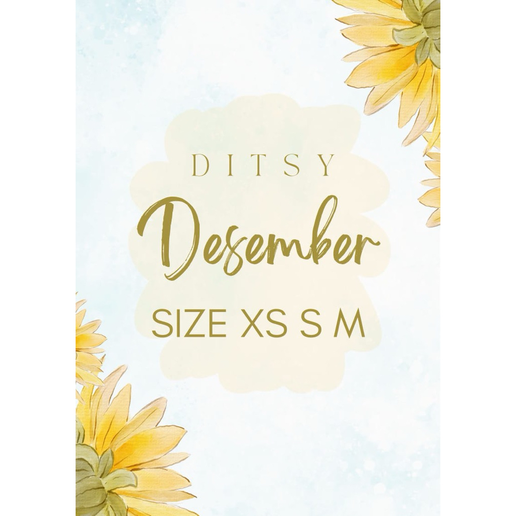 DITSY NIGHTGOWN SIZE XS S M