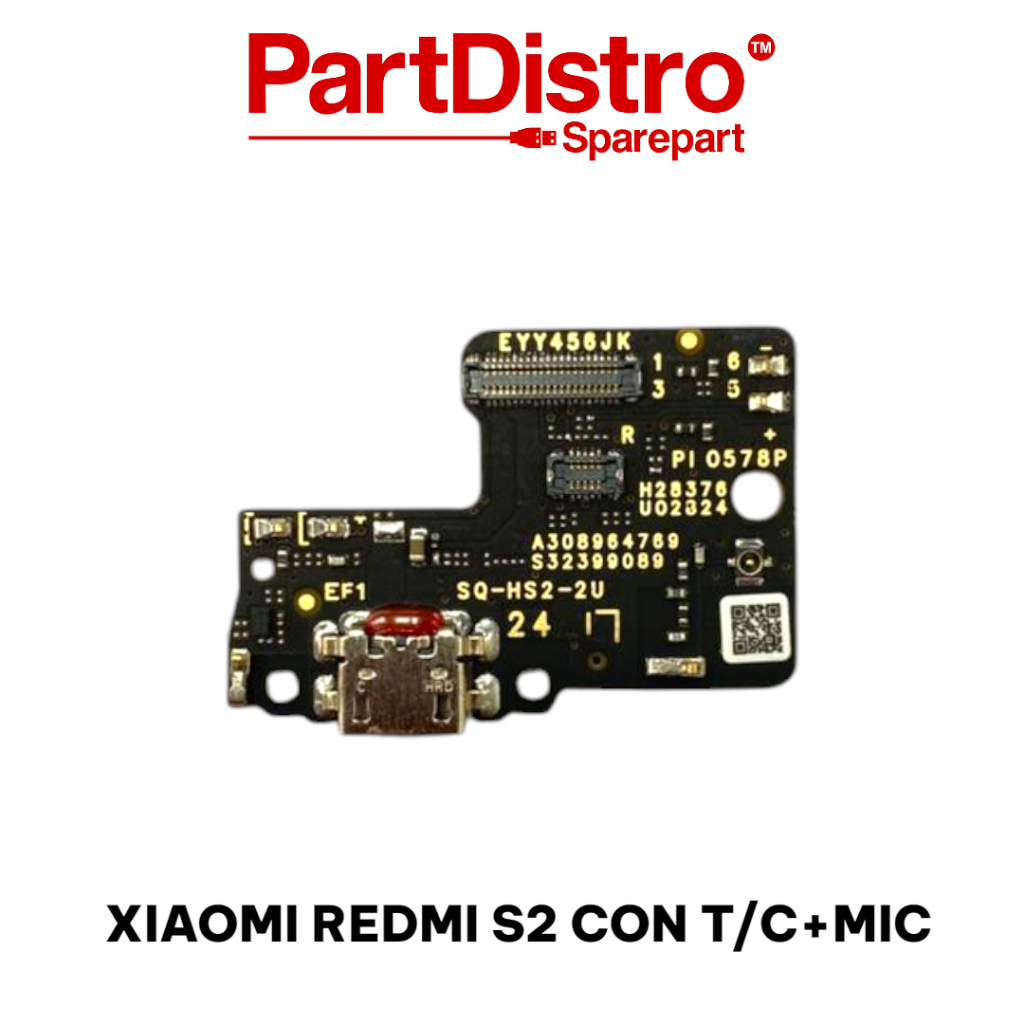 FLEXIBLE BOARD CONNECTOR CHARGER  XIAOMI REDMI S2  / PCB KONEKTOR CAS